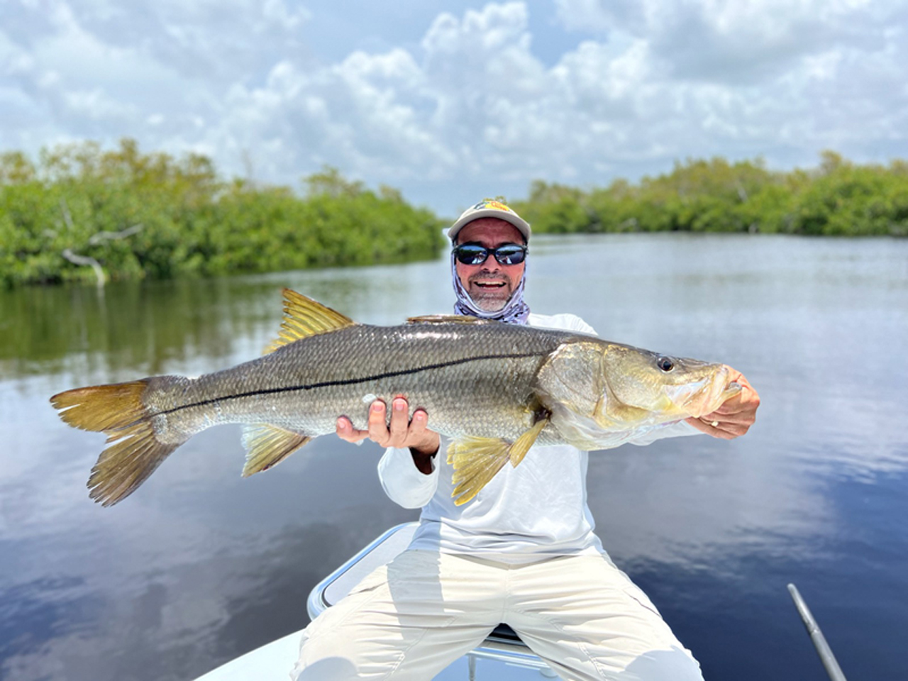 Snook fly fishing