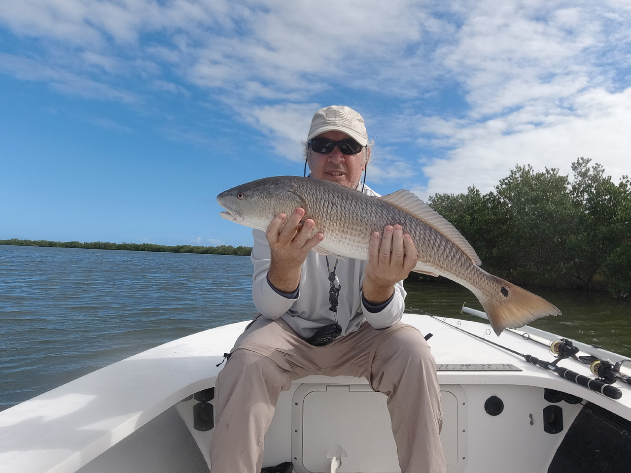 Fly fishing Redfish